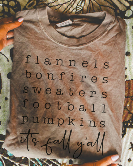 Fall List Tee