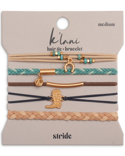 Stride Hair Tie Bracelets