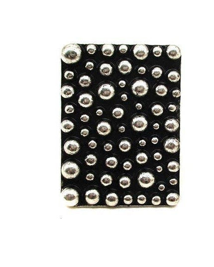 Western Rectangle Bubble Cuff Ring