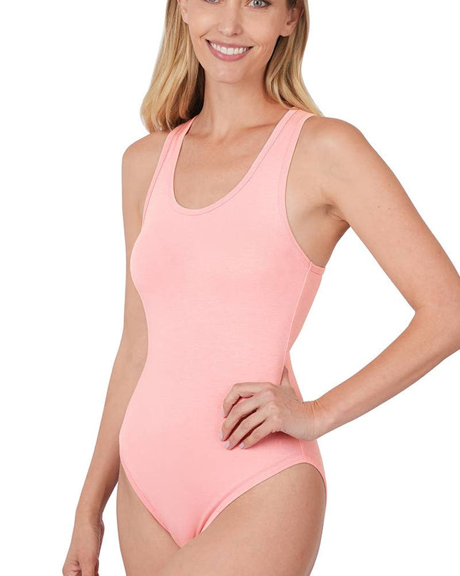 Racerback Bodysuit w/ snap closure