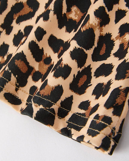 Letter daddy's girl Check Bow Floral Print Girls Set