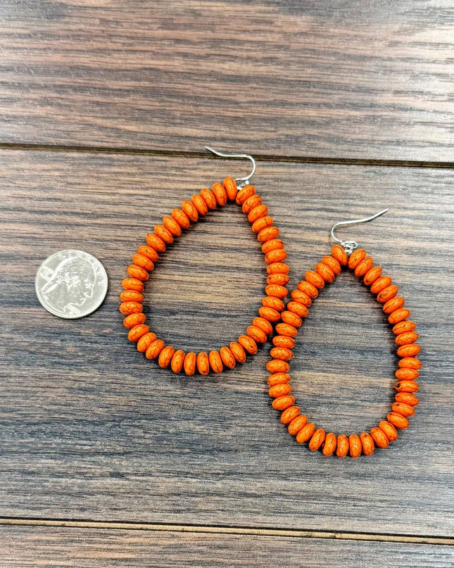 726567-1, 3" Handmade Western Earrings