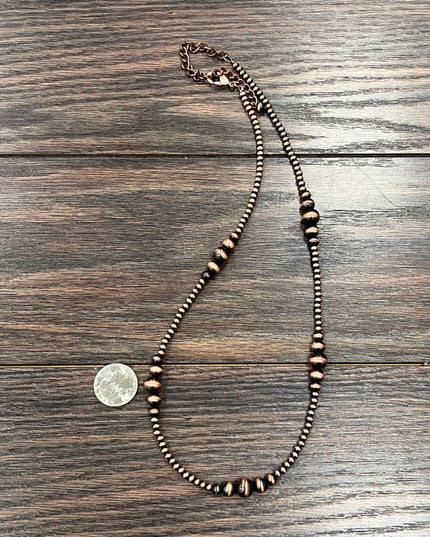 736510, Western Copper-tone Necklace