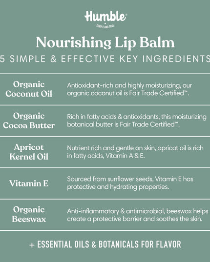Variety Plastic-Free Lip Balm