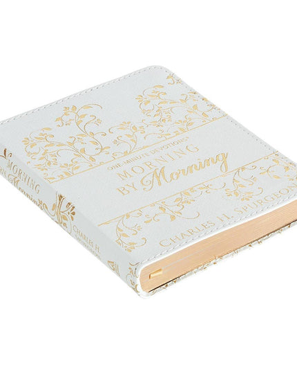 One-Minute Devotions Morning by Morning Faux Leather