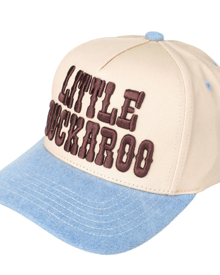C.C LITTLE BUCKAROO Embroidered KIDS Snapback Cap