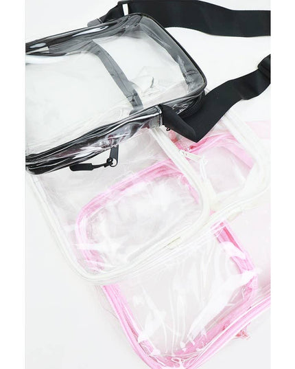 Clear Transparent Crossbody Bag