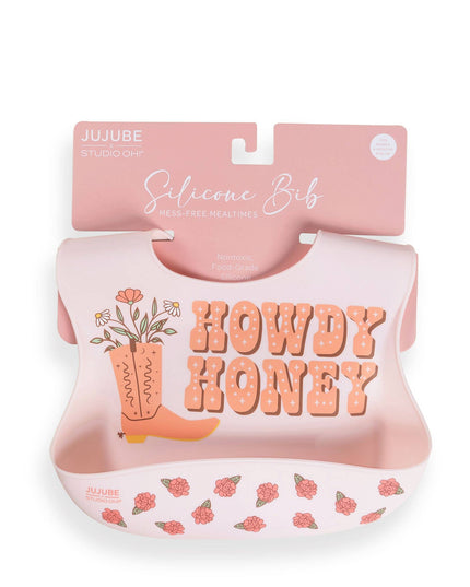 Silicone Bib Bloomin' Boot