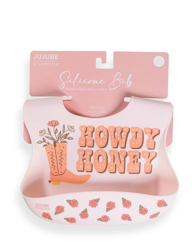 Silicone Bib Bloomin' Boot