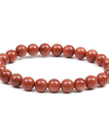 8MM Elastic Natural Stone Bracelets - CS