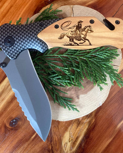 Lasso Cowboy Knife