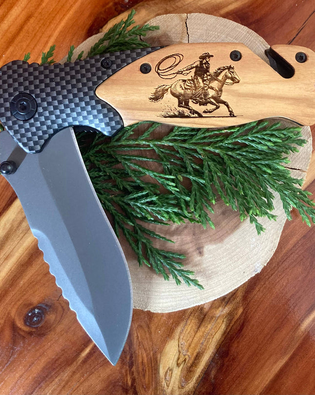 Lasso Cowboy Knife