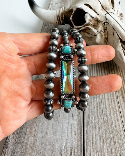 WESTERN STYLE BEADED BRACELET SET