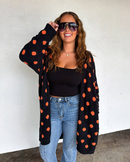 PREORDER- BOO CREW REVERSIBLE CLOUD CARDIGAN