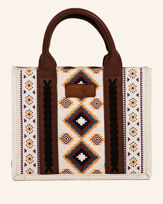 Boho Western Pattern Square Bag