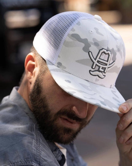 Hank 3D Hat - Snow Camo