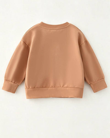 Gobble Gobble" Girls applique sweatshirt.