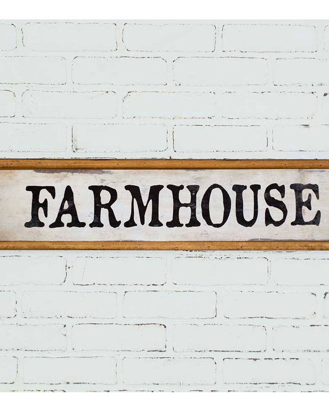 Farmhouse Wood Wall Sign