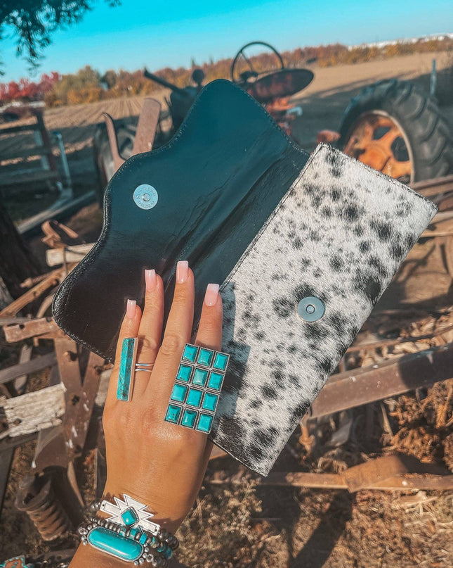 The Smoking Gun Cowhide Wallet a Haute Southern Hyde