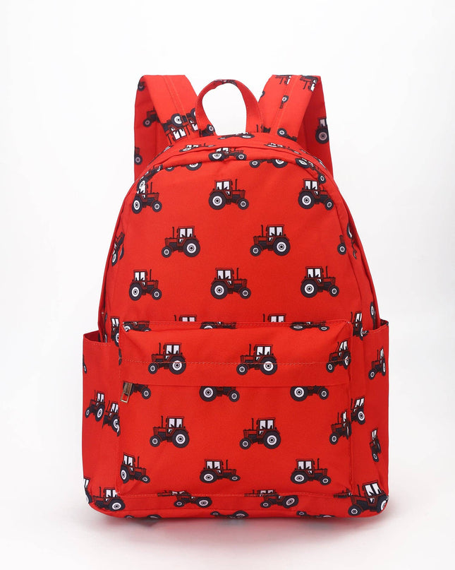 Red Tractors Kids Backpacks