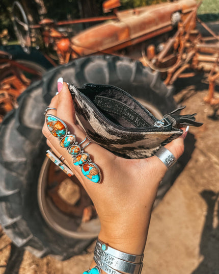 The Ryder Card Holder (Black Leather) a Haute Southern Hyde