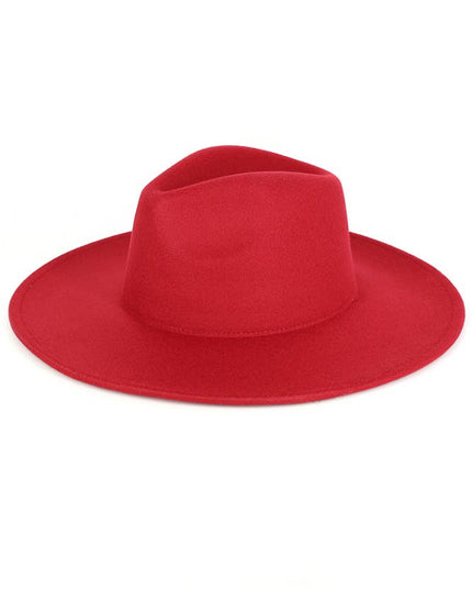 Solid Plain Panama Hat