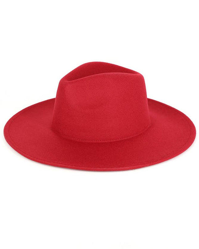 Solid Plain Panama Hat