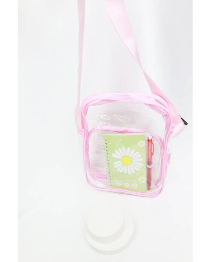 Clear Transparent Crossbody Bag