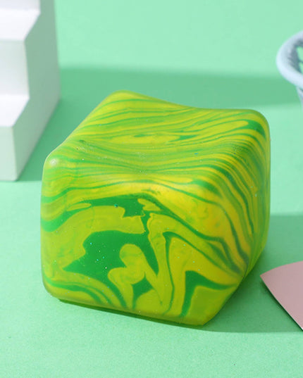 LAS Swirl Candy Cube Stress Relief Squeeze Toy