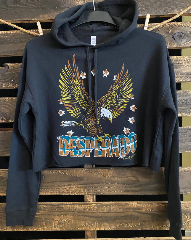 Desperado Cropped Hooded sweatshirt