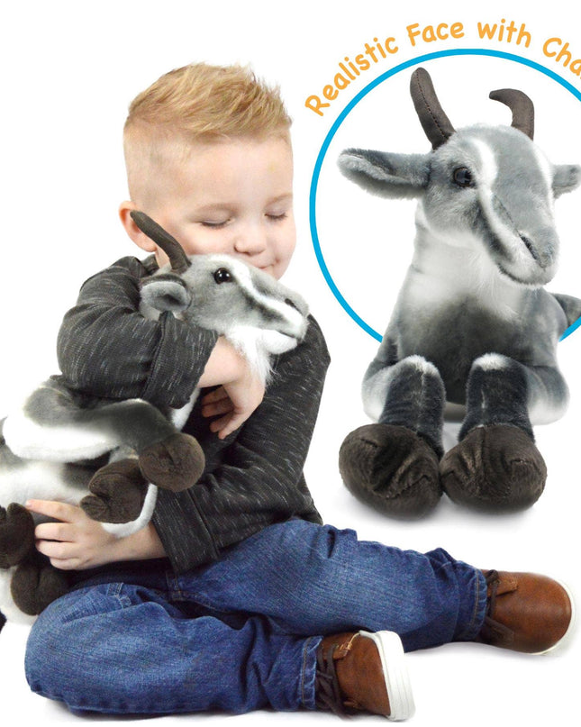 Patrick the Pygmy Goat | 18 Inch Stuffed Animal Plush