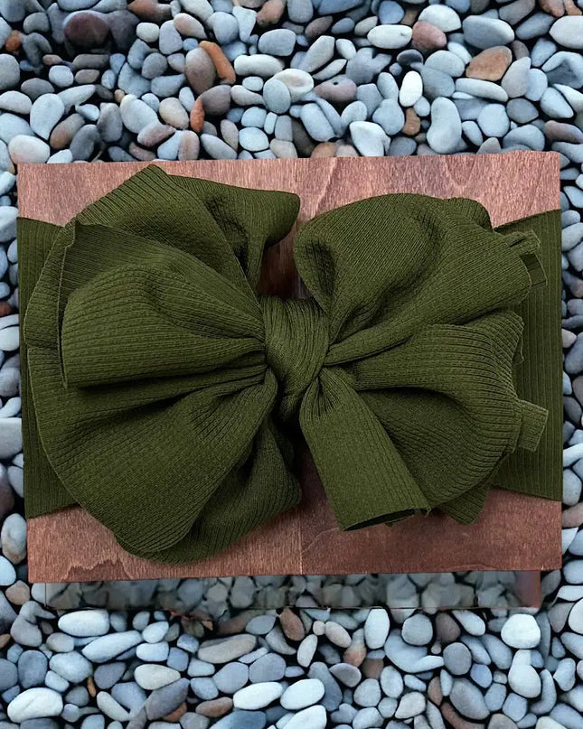 Big Tassel Printed Fashion Headband for Kids