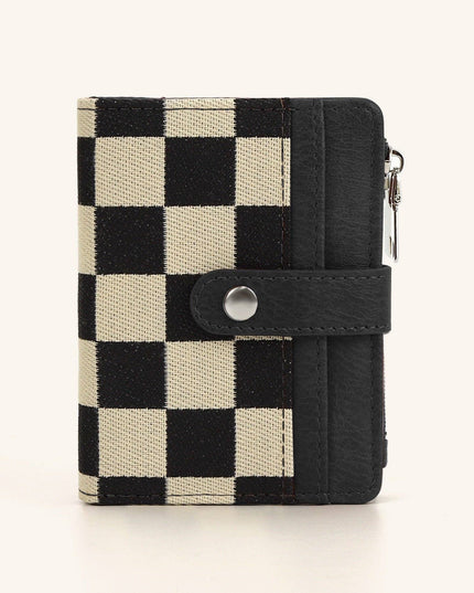 Wilma Mixed Media Fold-Over Wallet
