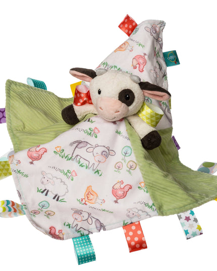 Taggies Buttercup Cow Character Blanket