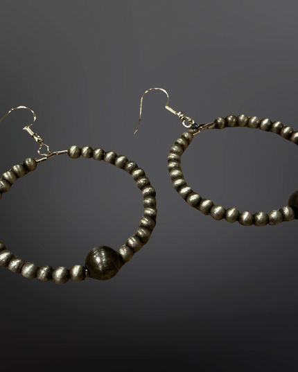 Faux Navajo Pearls Earrings