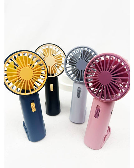 Portable Hand Fan with Pull out Stand