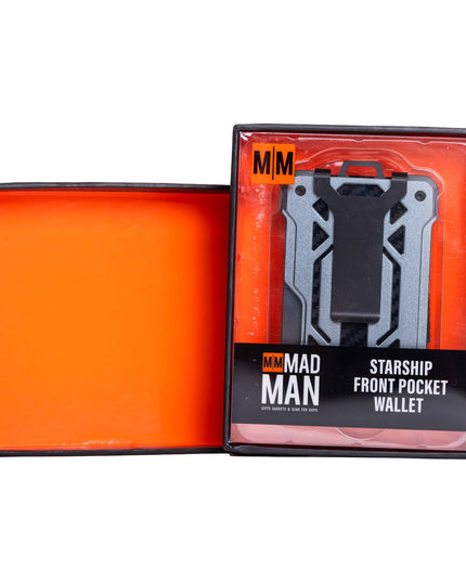 Starship Front Pocket Wallet | Aluminum Slim Wallet