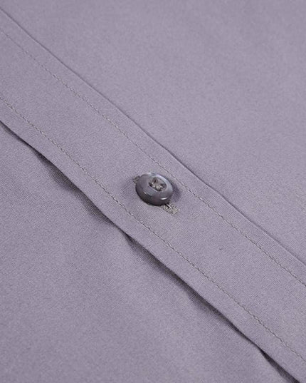 Mens Dress Shirts Long Sleeve Regular Fit Button Shirts-100