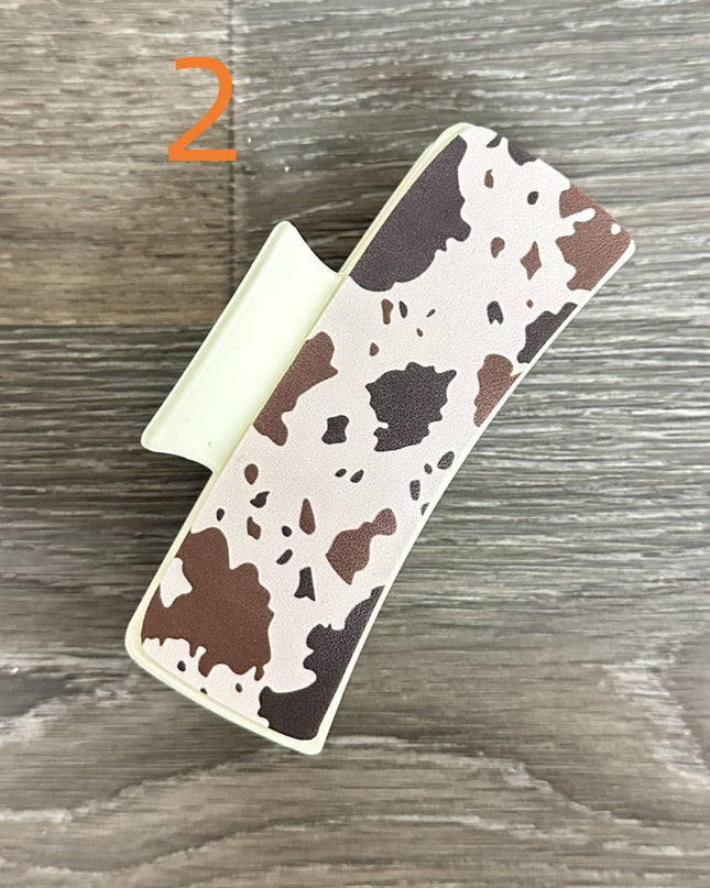 WESTERN PRINT HAIR CLIP