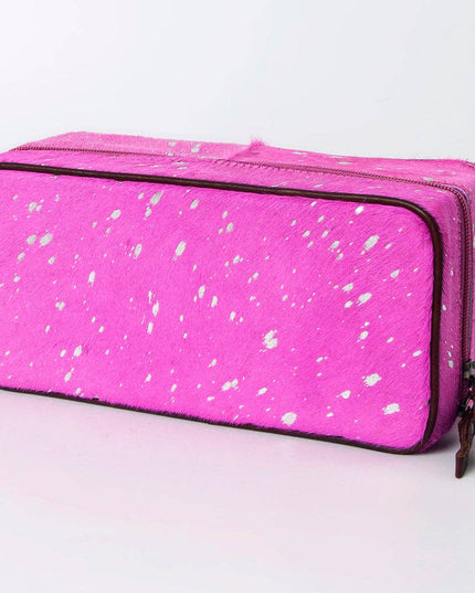 LC-ADBGA318D Jewelry Case Genuine Western Leather Women Bag