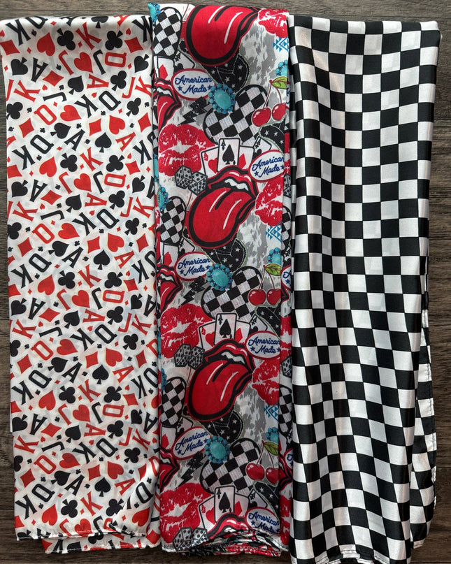 Wild Rag “American Made” truck hat patch style Cowboy Western Neck Scarf Bandanna by Double B Wild Rags