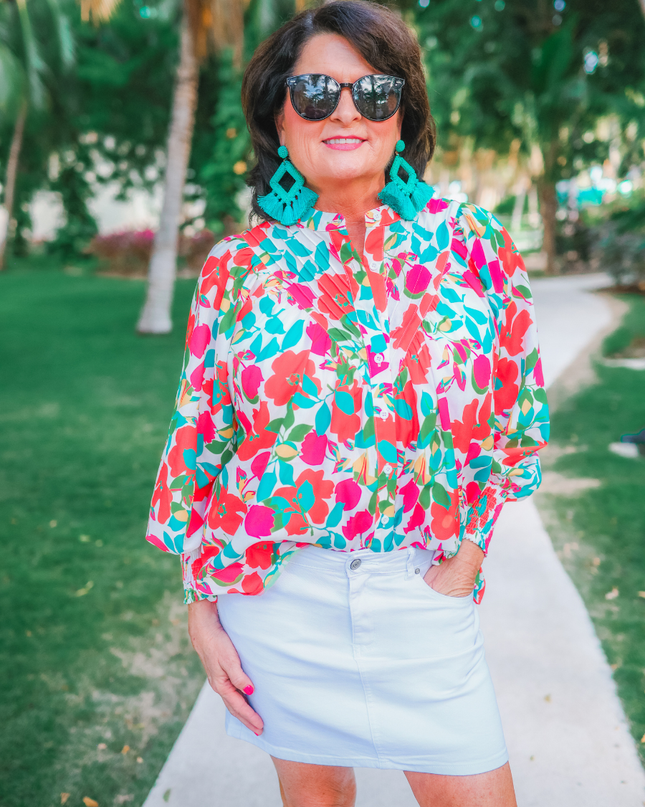 Katie Button Up Blouse