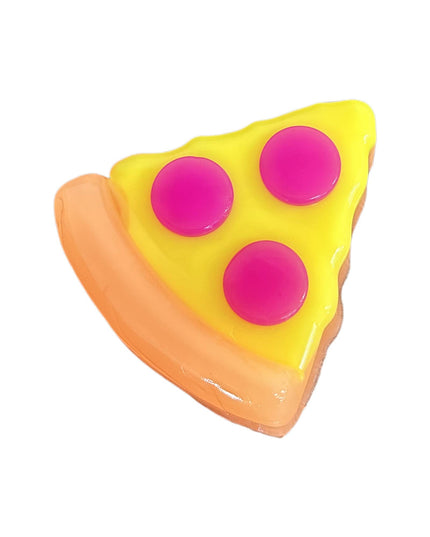 ADORABLE NEON  PIZZA SQUISHY TOY