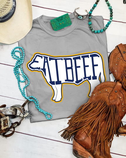 Womens Eat Beef Tee