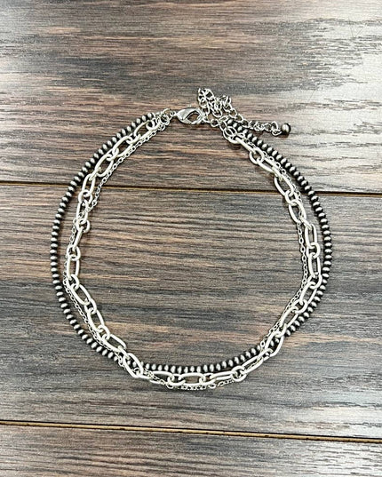 739524, 16" Handmade Navajo Necklace