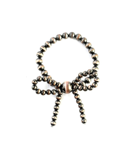WESTERN NAVAJO PEARL RIBBON STRETCH BRACELET