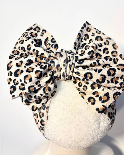 Leopard Waffle Headband