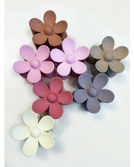 Matte Sweet Colors of Daisy Hair Clips