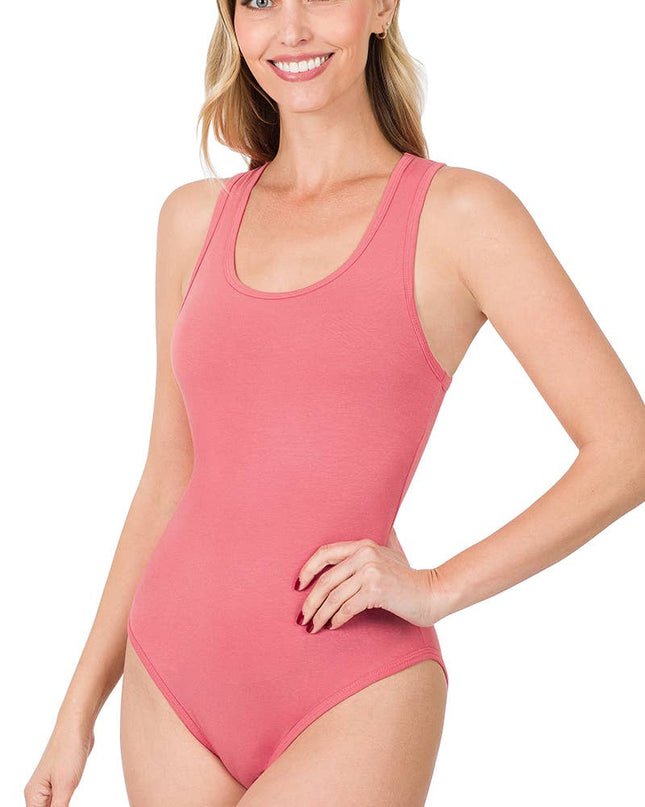 Racerback Bodysuit w/ snap closure