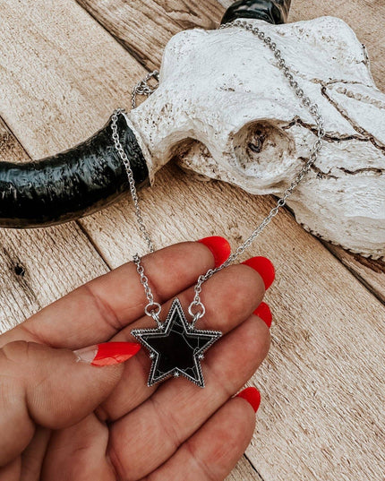 The Black Star Necklace